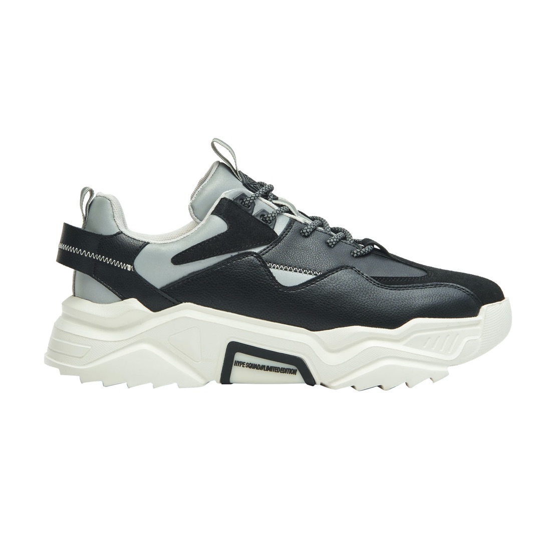 HOUSE - Adidasy biało czarne 