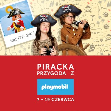 Wystawa piracka Playmobil w Atrium Plejada