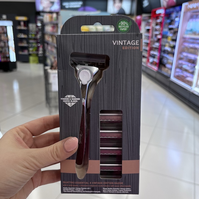 ROSSMANN - Vintage maszynka do golenia