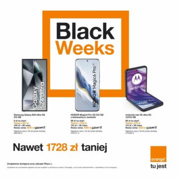 Black Weeks w Orange