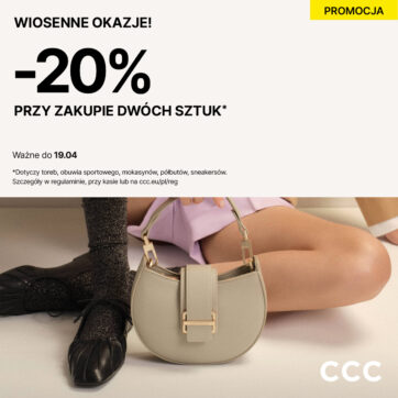 Wiosenne zakupy z rabatem!