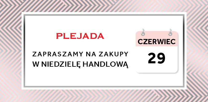 niedziela handlowa 29.06