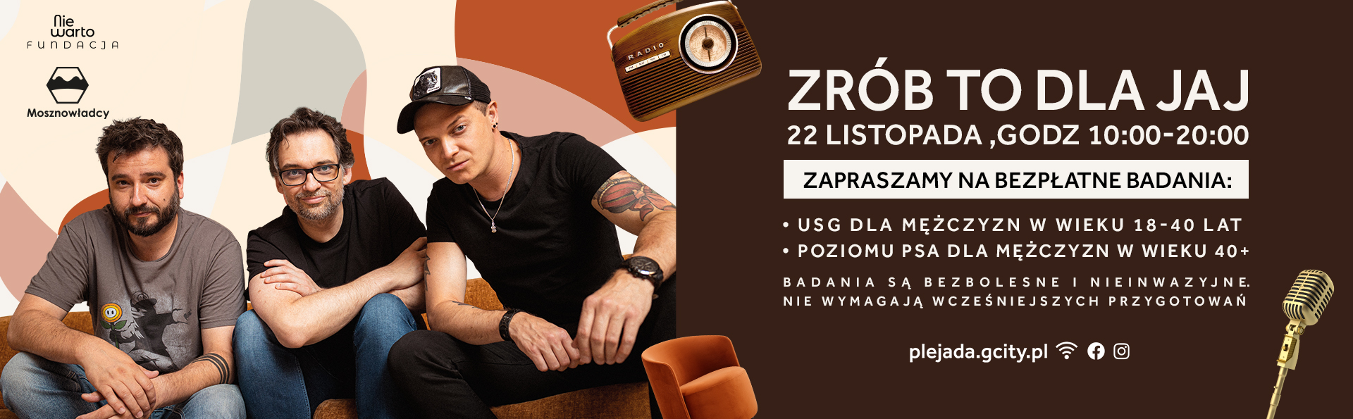 Mosznowładcy wracają do CH Plejada! Zrób TO dla jaj i zadbaj o swoje zdrowie