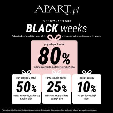 Black Weeks w Apart