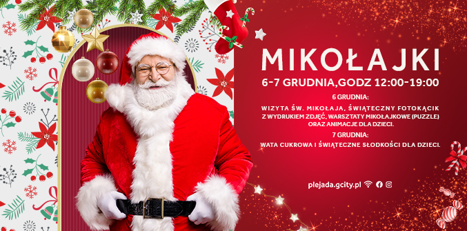 Mikołajkowy weekend w G City Plejada