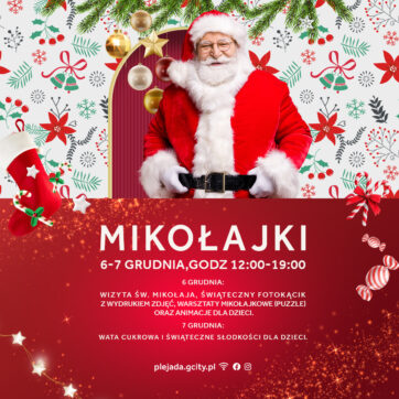 Mikołajkowy weekend w G City Plejada