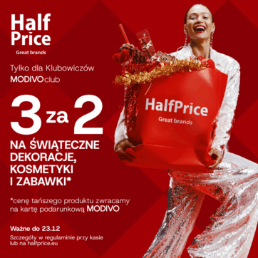 3 za 2 w HalfPrice!
