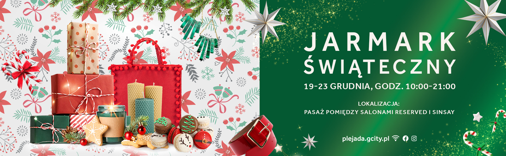 JARMARK ŚWIĄTECZNY W G CITY PLEJADA