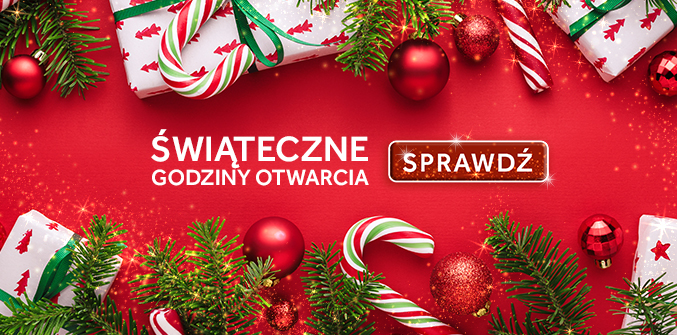 Sprawdź świąteczne godziny otwarcia G City Plejada