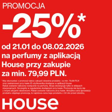 Promocja na perfumy House