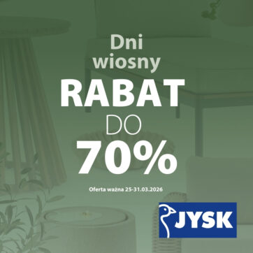 Akcja specjalna w Jysk!