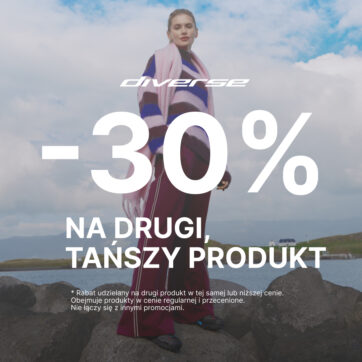 30% rabatu na drugi produkt