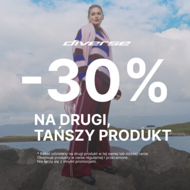 30% rabatu na drugi produkt