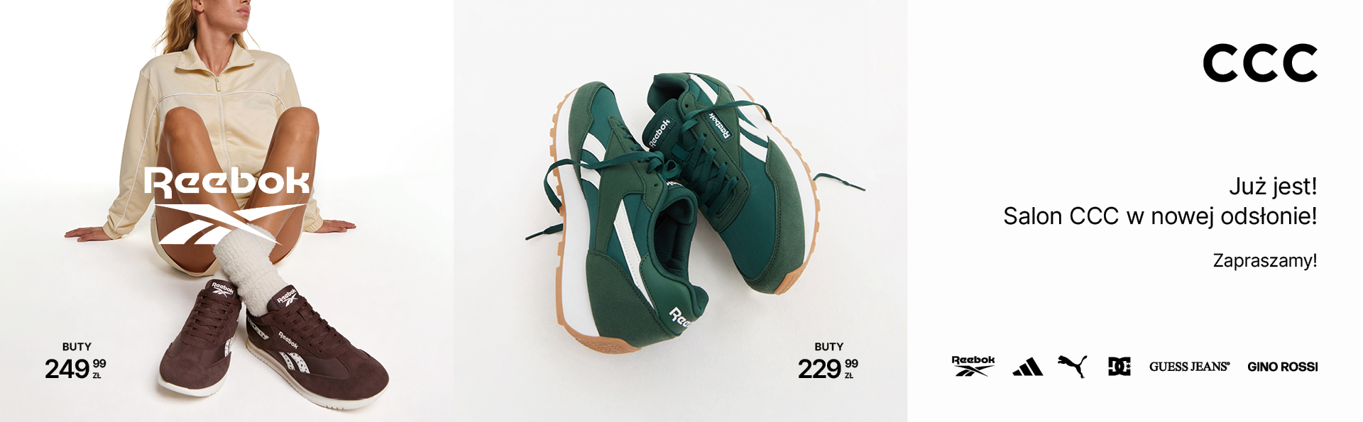 Zapraszamy do ponownie otwartego sklepu w G City Plejada – CCC!