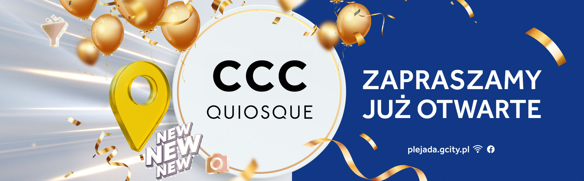 CCC Quiosque JUŻ OTWARTE