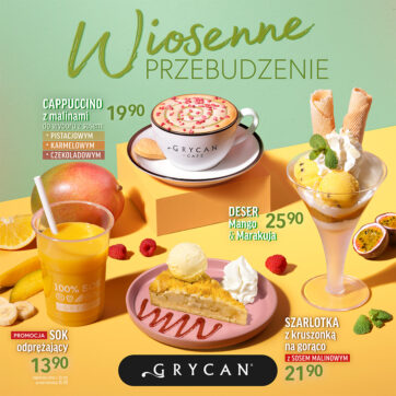 Wiosenne Przebudzenie – nowa sezonowa oferta GRYCAN