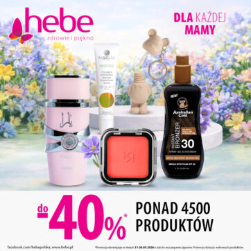 Prezenty na Dzień Mamy do -40%