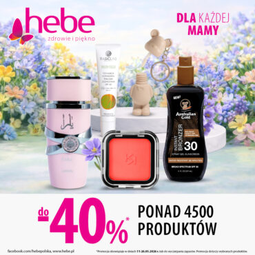 Prezenty na Dzień Mamy do -40%