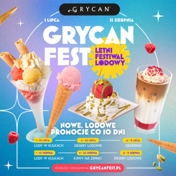 Grycan Fest – Letni Festiwal Lodowy wystartował!