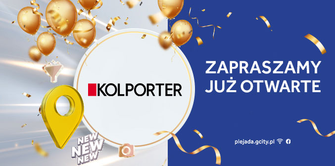 Zapraszamy do Kolportera w G City Plejada!