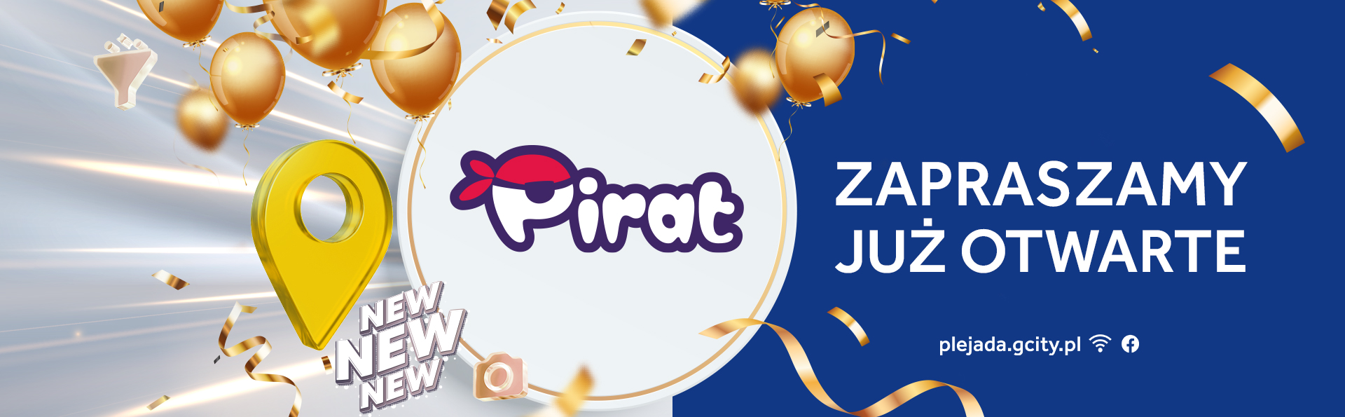 Zapraszamy do Fun Park Pirat w G City Plejada!